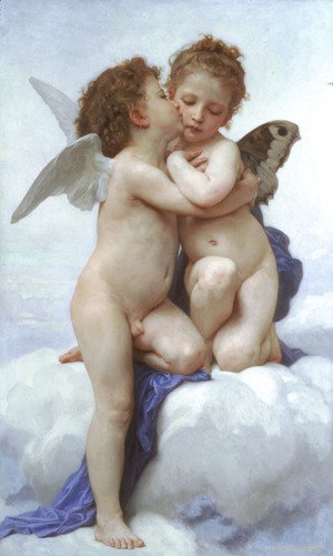 L'Amour et Psyche, enfants (Cupid and Psyche as Children)