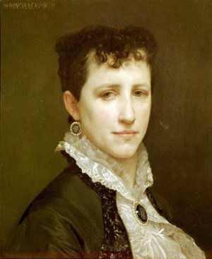 William-Adolphe Bouguereau - Portrait de Mademoiselle Elizabeth Gardner (Portrait of Miss Elizabeth Gardner)