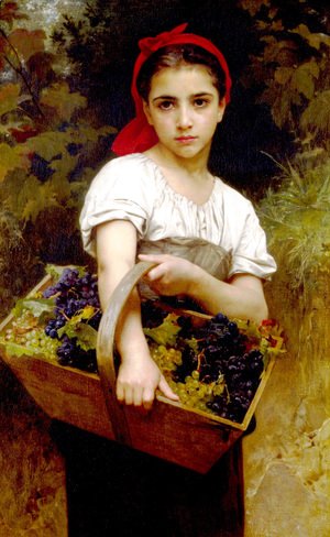 William-Adolphe Bouguereau - Vendangeuse [The Grape Picker]
