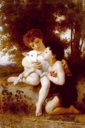 William-Adolphe Bouguereau - Children With the Lamb