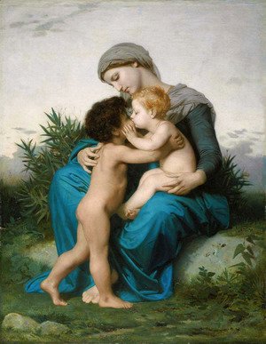 William-Adolphe Bouguereau - Fraternal Love 1851