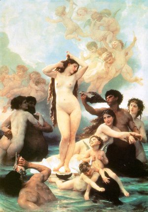 William-Adolphe Bouguereau - The Birth of Venus 1879