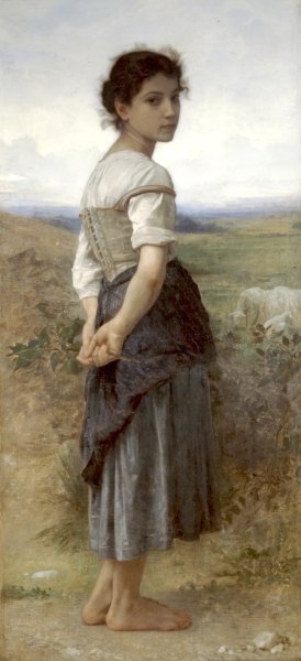 Jeune Bergere (Young Shepherdess)