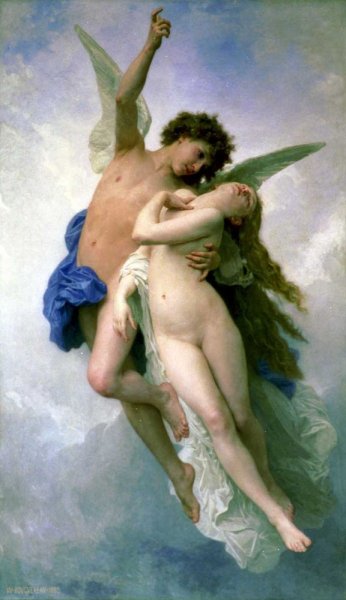 Psyche et L'Amour [Psyche and Cupid]