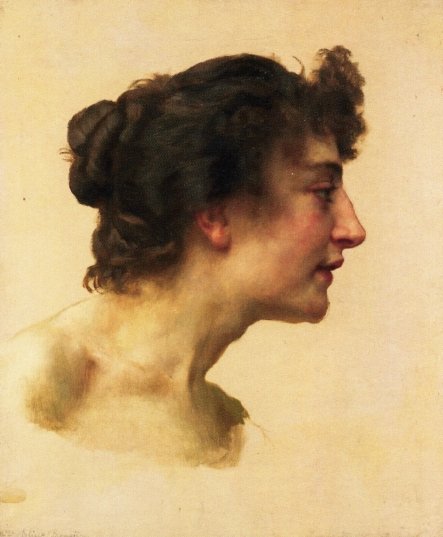 Study of the Head of Elize Brugière