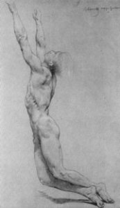 Flagellation Of Christ Study In Pencil