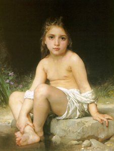 Child at Bath 1886