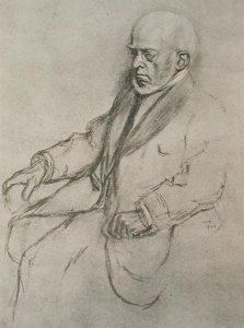 Portrait of Adolf von Menzel (1815-1905), 1902