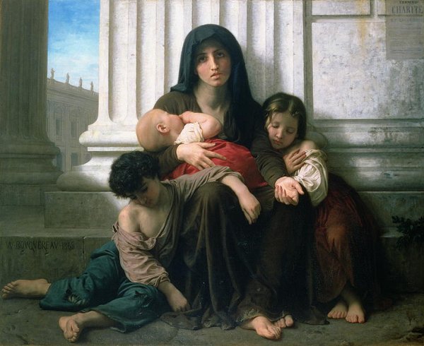 Charity or The Indigent Family', 1865