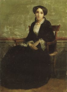 Portrait of Genevieve Celine, eldest daughter of Adolphe Bouguereau