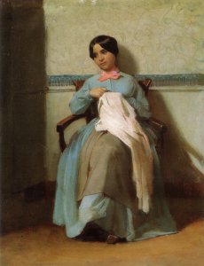 A Portrait of Léonie Bouguereau