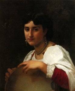 L'italienne au tambourin (Italian Girl with Tambourine)